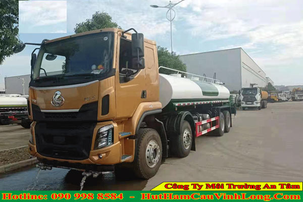 Bảng giá thuê xe bồn chở nước TPHCM rửa đường, phun tưới cây