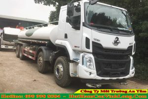 Bảng giá thuê xe bồn chở nước TPHCM rửa đường, phun tưới cây
