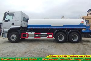 Thuê xe bồn chở nước ở Bến Tre phun rửa đường, tưới cây