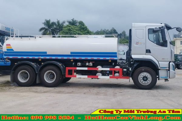 Thuê xe bồn chở nước ở Bến Tre phun rửa đường, tưới cây