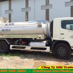 Thuê xe bồn chở nước tại Mỹ Tho - Tiền Giang rửa đường, tưới cây